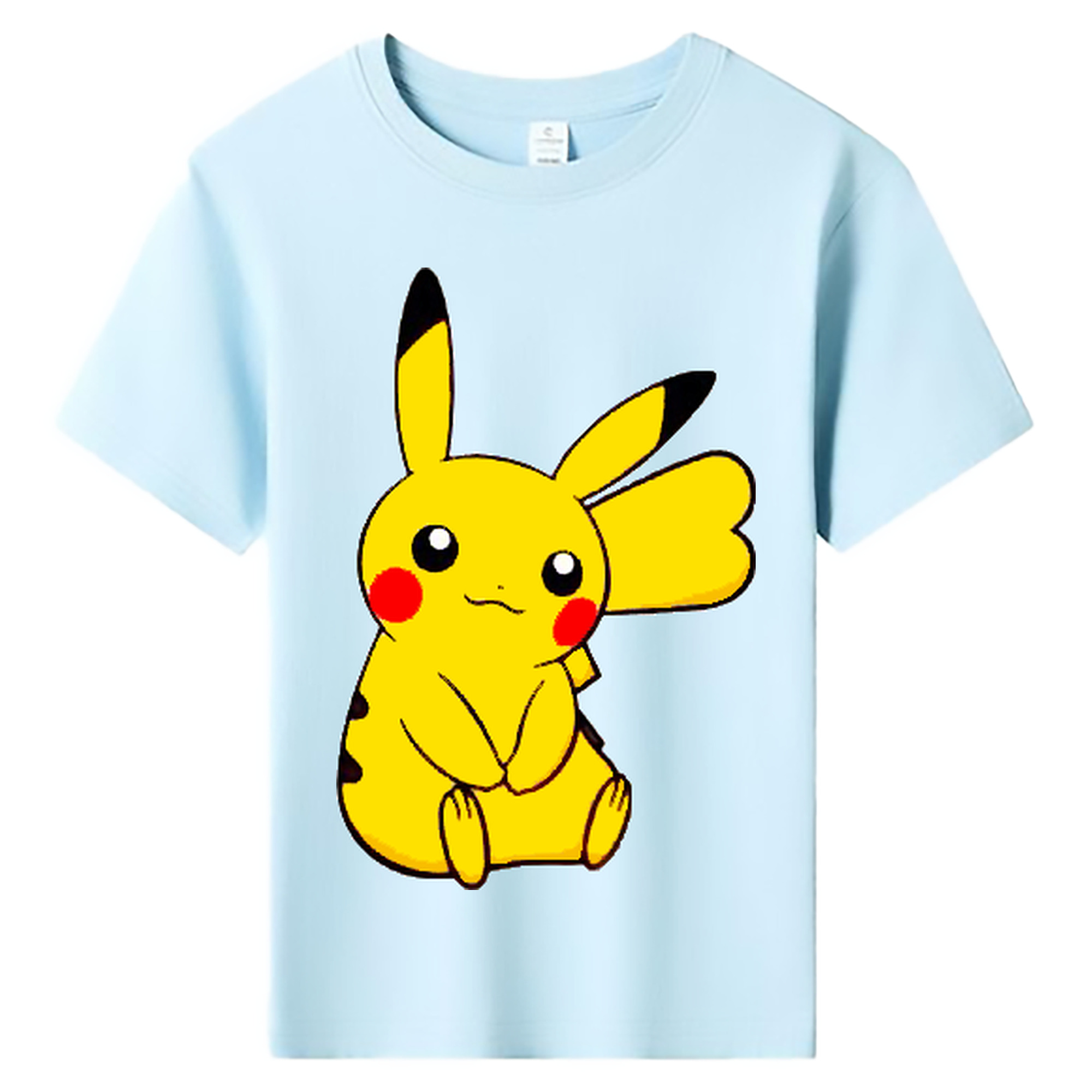 （画像用） ポケットモンスター Pokémon 綿100％キッズTシャツ（フロントプリント）